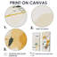 Touched By Mustard - jaune et gris ultime II - impressions sur toile bleues modernes-1220742218-1220742258-1220742256