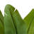 Palma 47" Tall Faux Banana Leaf Tree in Black Pot