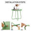 Tables d'appoint rondes en métal-1339165539
