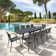 Antonioni Extendable Aluminium Dining Table