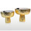 Bianco Nero Pedestal Bowl-72156353
