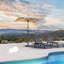 Parasol carré George West-1098835164