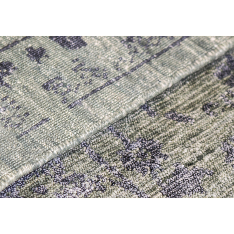 Hand Woven Cotton Oriental Area Rug, Rectangle 8' x 10'2"