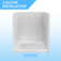 ABC6032R/1-W 60'' W 32'' D Rectangular Single Threshold Shower Base