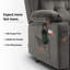 Upholstered Heated Massage Chair-601053717