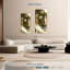 Ensemble de 3 pièces d'art sur toile Shiny Buddha-1838956203