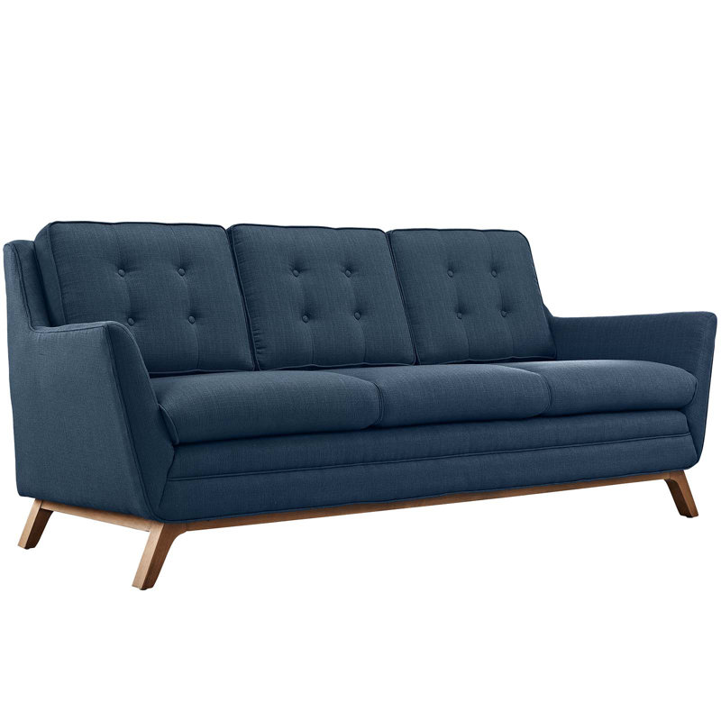 Modway Beguile Fabric Sofa, Azure