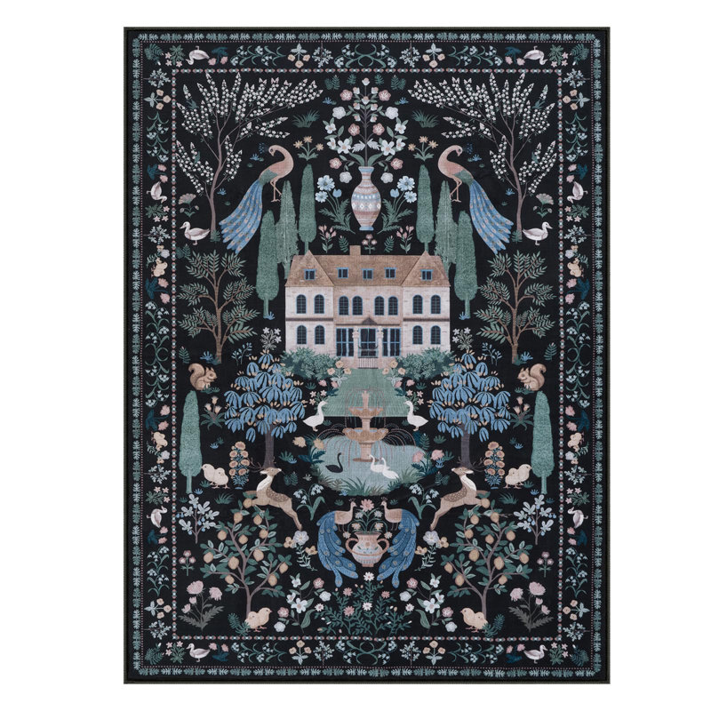 Tapis lavables à la machine Goldene, Rectangle 5 pi x 7 pi