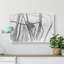 Bird on a Branch in Abstract - Wrapped Canvas Drawing - Wrapped Canvas-55312383