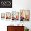 NAUTICAL Series CD XXXII - Reproduction encadrée de qualité supérieure - prête à être accrochée - aucun clou requis - aucun clou requis-291052371-291052382