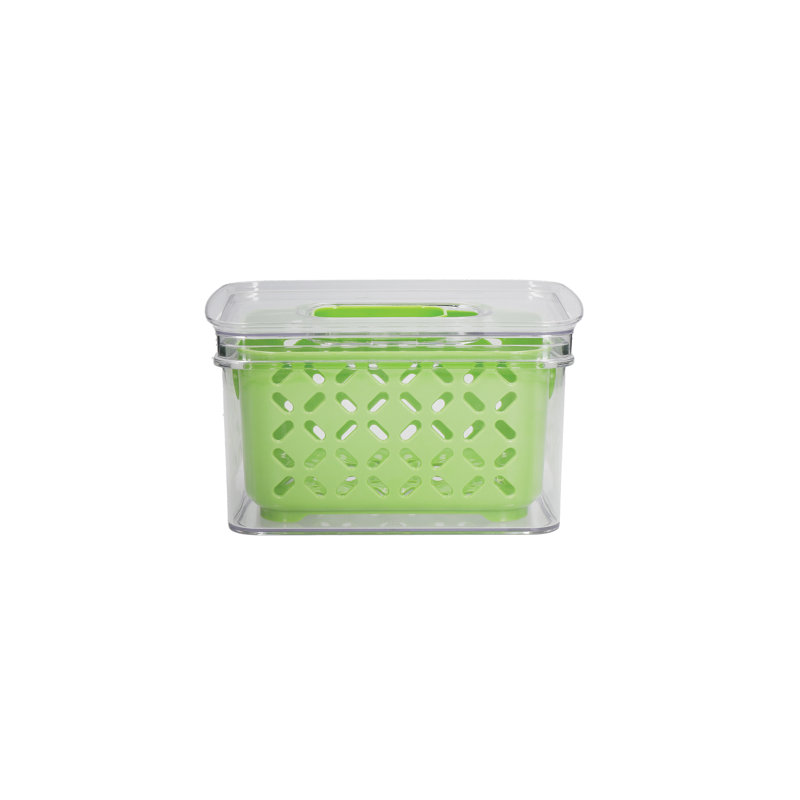 MasterClass Fresh Keeper Stacking Lidded Fridge Storage Box