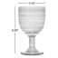 Babbitt 12 oz. Glass Goblet-55931395