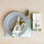 Cotton Napkins With Embroidered Tree And Edge