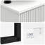 Single Bathroom Vanity with Ceramic Basin-1330218900