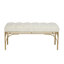 Dayzia Velvet Upholstered Bench-130113545-130113544
