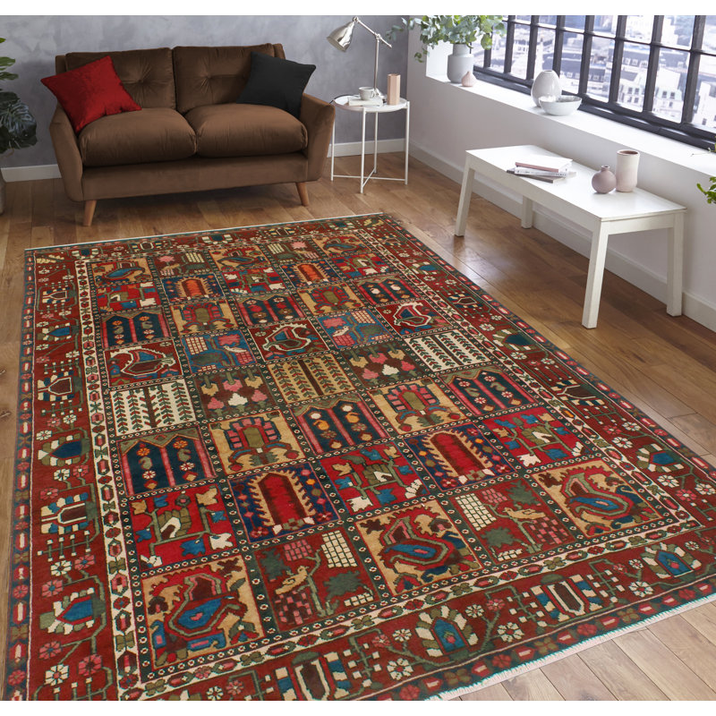 Falcetti One-of-a-Kind 6'9" X 9'10" 1980s Wool Area Rug