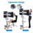 Height Adjustable Rolling PC Cart Desktop Laptop Dual Monitors-54648857