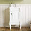 Meuble-lavabo compact et élégant avec tablette réglable et fabrication durable-1842820992