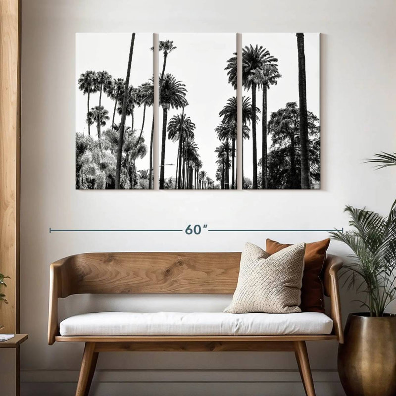 Palmeraie Harnek, Californie, Californie, H 32 po x l 50 po