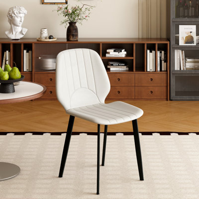 Modern Dining Chair , Metal Leg Dining Chair