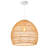 Turbeville 1 - Light Rattan Dome Pendant-803197971