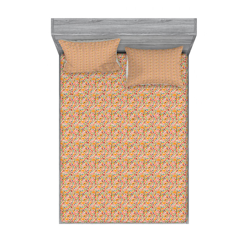 Microfiber Sheet Set, Full Sheet Set with Fitted Sheet