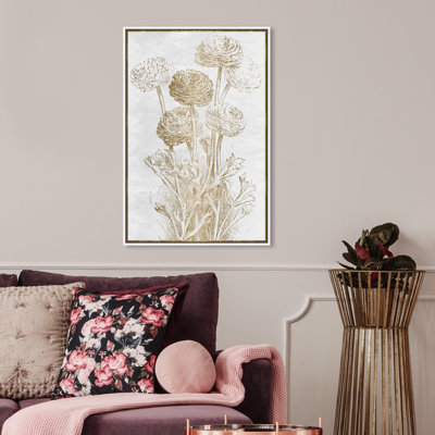 " Dahlia Sketch Border "