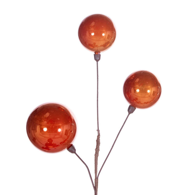 Guirlande 10 pi Vickerman, Orange brûlé