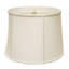 Abat-jour tambour en lin blanc-801917658-801917637