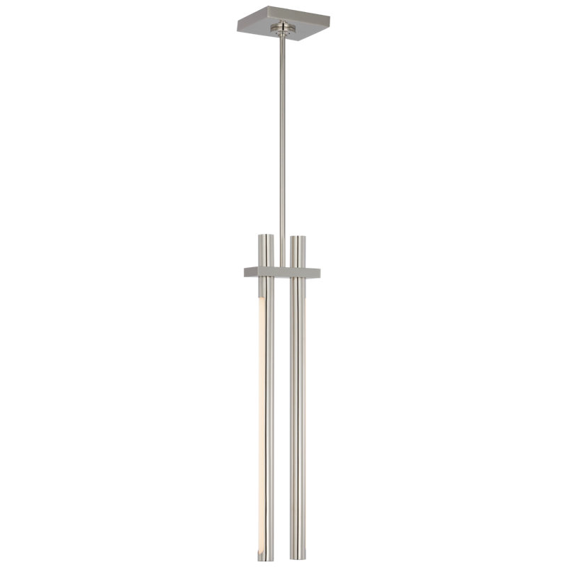 Axis 2 - Light LED Pendant, Polished Nickel
