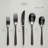 over&back Curved 18/8 Flatware Set - Service for 4-99316932