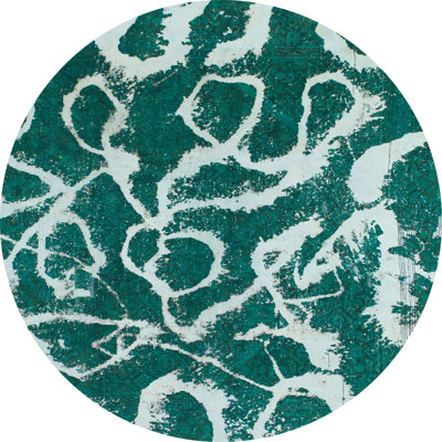 Tapis décoratif multicolore à motif abstrait