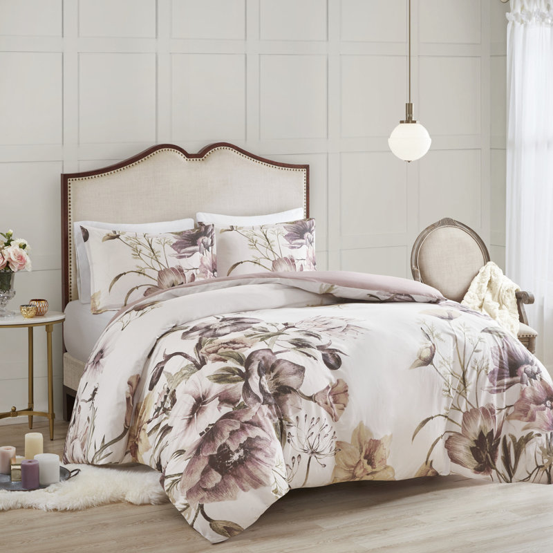 Housse de couette en coton Shabby Chic