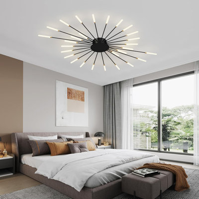LED Ceiling Light Living Room Living Room Lamp Modern Minimalist Ceiling Lamp Indoor Decorative Ceiling Lighting for Living Room, Bedroom and Office