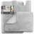 Aighan 3 Piece Ultra Soft and Absorbent Memory Foam Bath Rug Set with Non-Slip Backing-2072193281