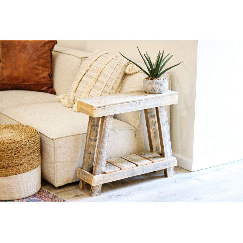 Arloene Solid Wood End Table