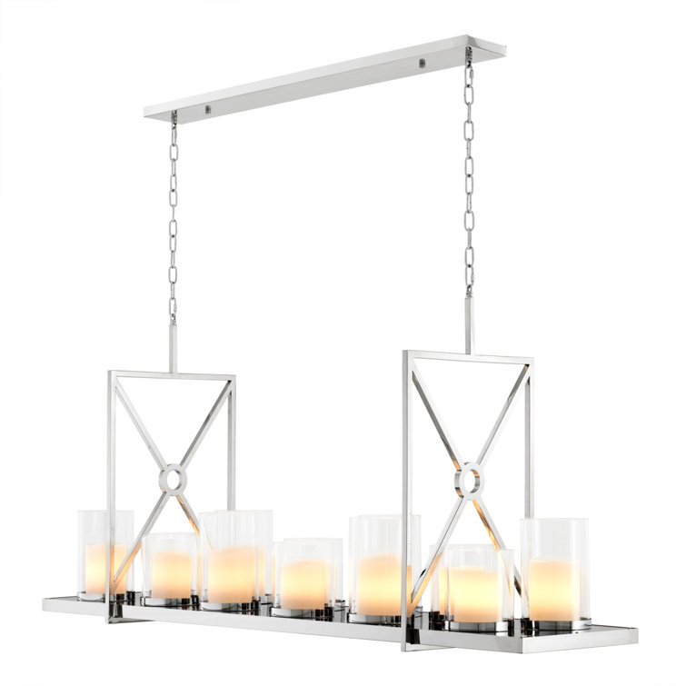 Summit 12 - Light Kitchen Island Cylinder Chandelier
