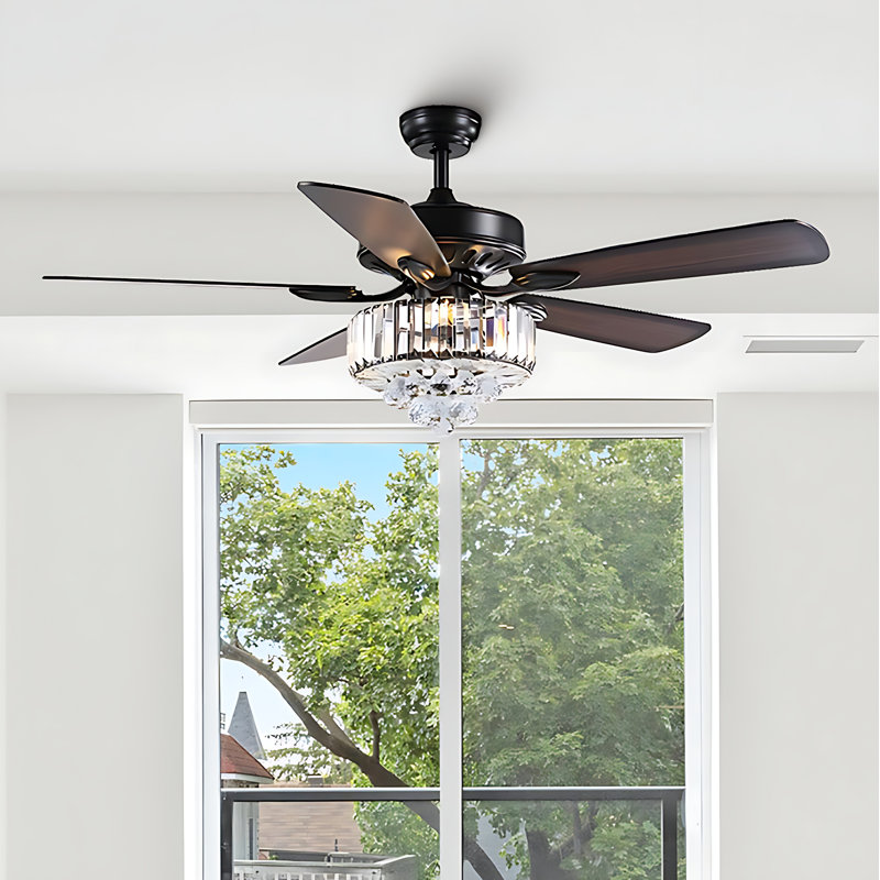 Ventilateur de plafond 52 po avec éclairage Gysklys