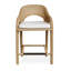 Uttermost Kavali Outdoor Wicker Counter Stool-1030547363
