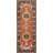 Serapi Hand-Knotted Wool Oriental Area Rug in Blue/Orange/Black-90579150