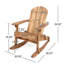 Chaise à bascule Malibu Adirondack-1965844739