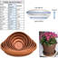 Plateau traditionnel / intérieur en plastique pour soucoupe-292334524-292334527
