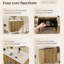 Armoire murale pliante avec évier crème-565352752