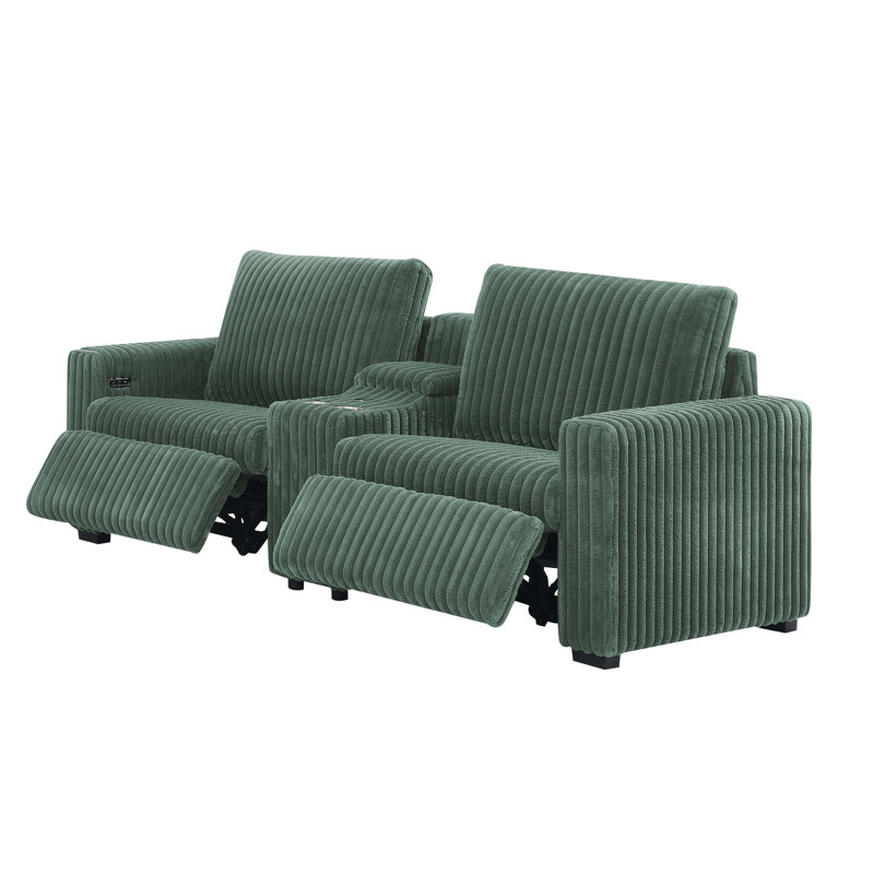 Causeuse Rycusal, Vert foncé
