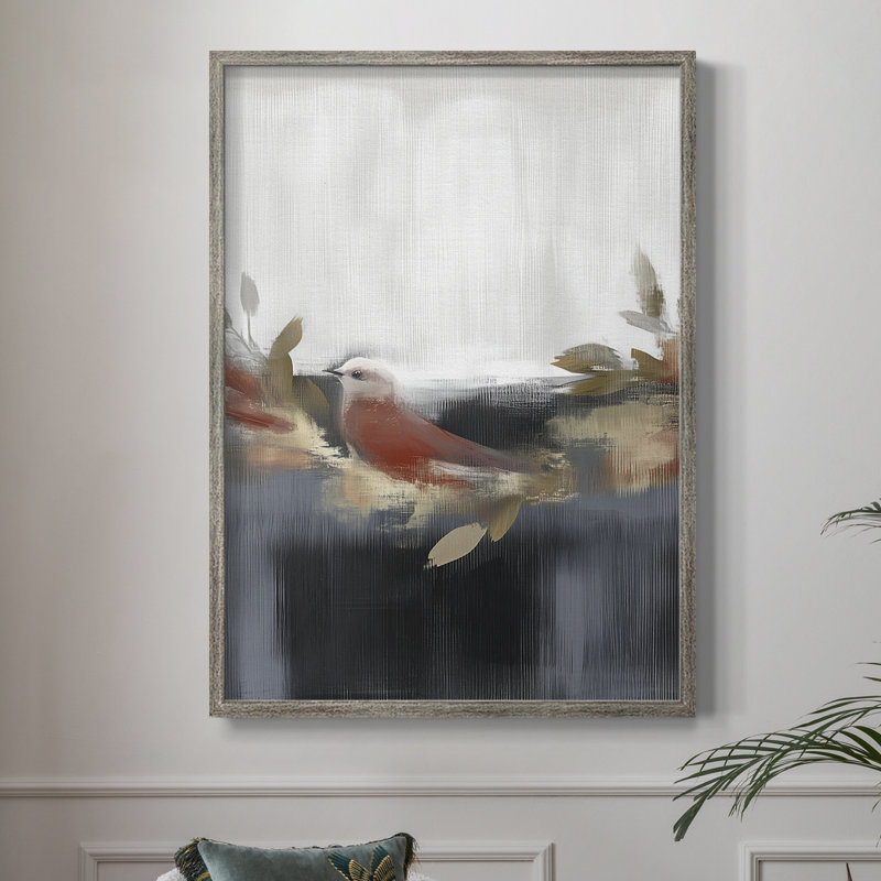 «Christmas Holiday Art CCXII», reproduction encadrée - bois massif, H 15 po x l 12 po