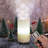 Flameless Candles Snowflake Projector Lights