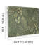 Papier peint botanique vert foncé Ängslycka-1748486351