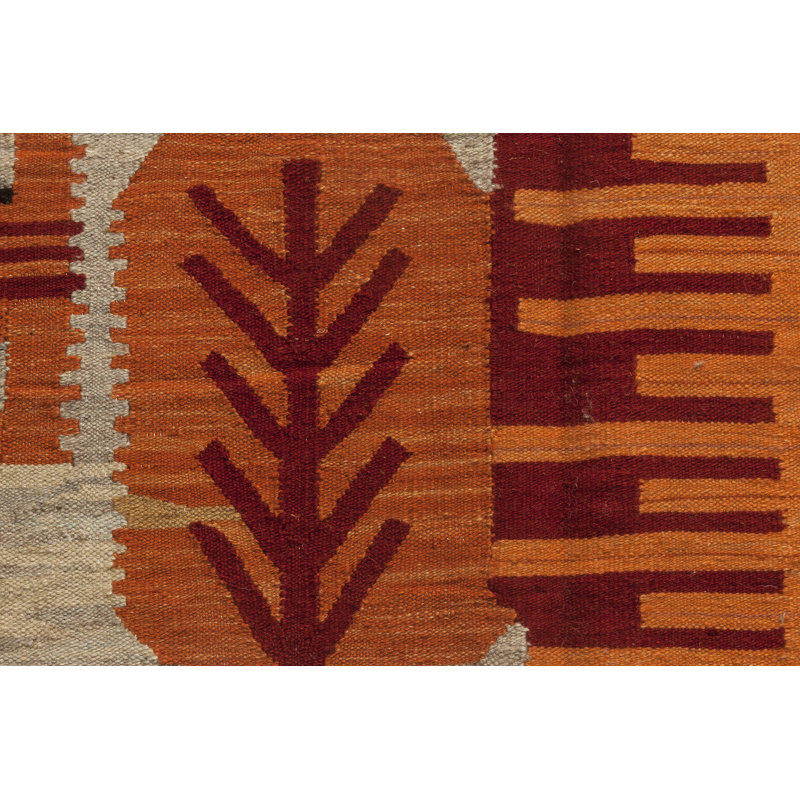 Modern One-of-a-Kind Rectangle 5'3" X 8'1" Flatweave Area Rug