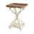 Plaisance Rustic Farmhouse Cottage Core Accent End Table, Tray Top Side Table Nightstand-535460074