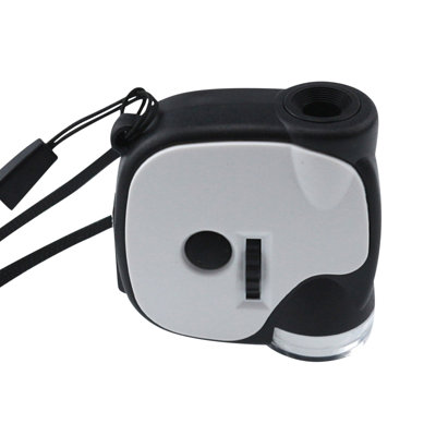 Mini Microscope 55X Microscope Jewelry LED Light For Currency Detecting